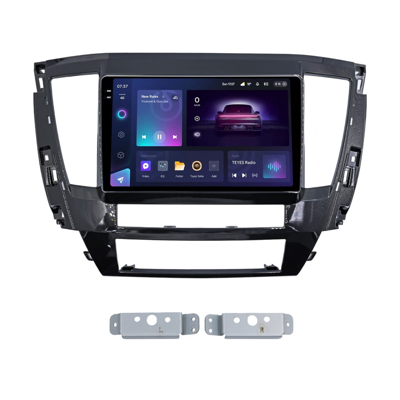 Штатна магнітола серії Teyes 2K 360 CC3 6*128Gb під Mitsubishi Pajero Sport 2019+ (F2) (W2) 9 дюймів