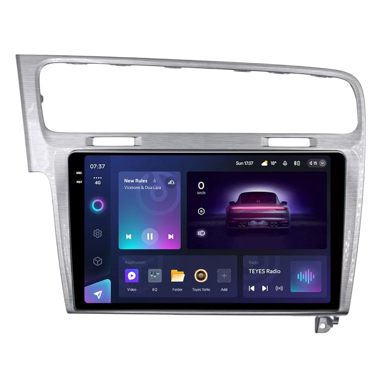 Штатна магнітола серії Teyes 2K CC3 під Volkswagen Golf 7 MK7 2014-2018 (F1) (W1) 10 дюймів