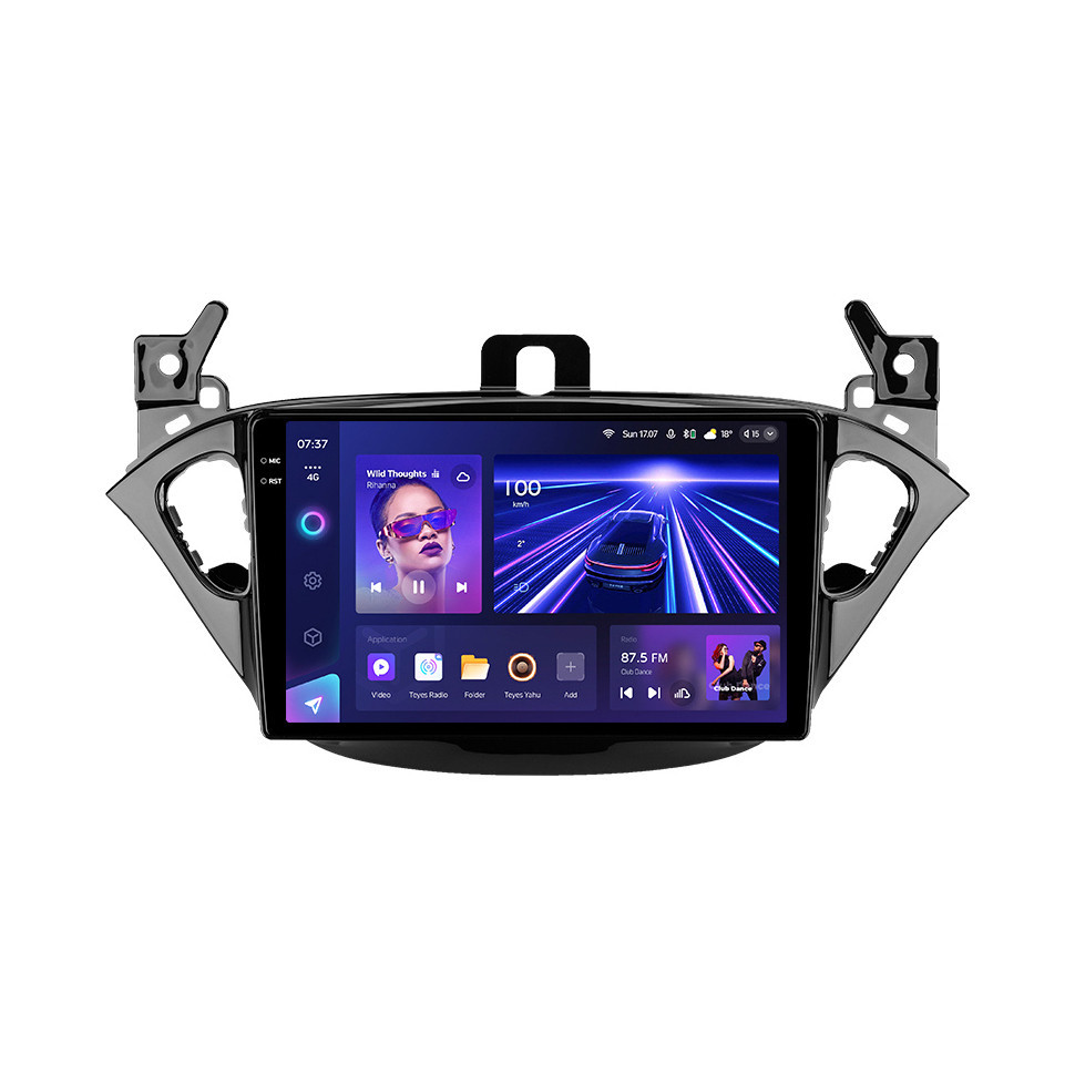 Штатна магнітола серії Teyes 2K 360 CC3 6*128Gb під Opel Corsa 2014-2019 Adam 2013-2019 9 дюймів