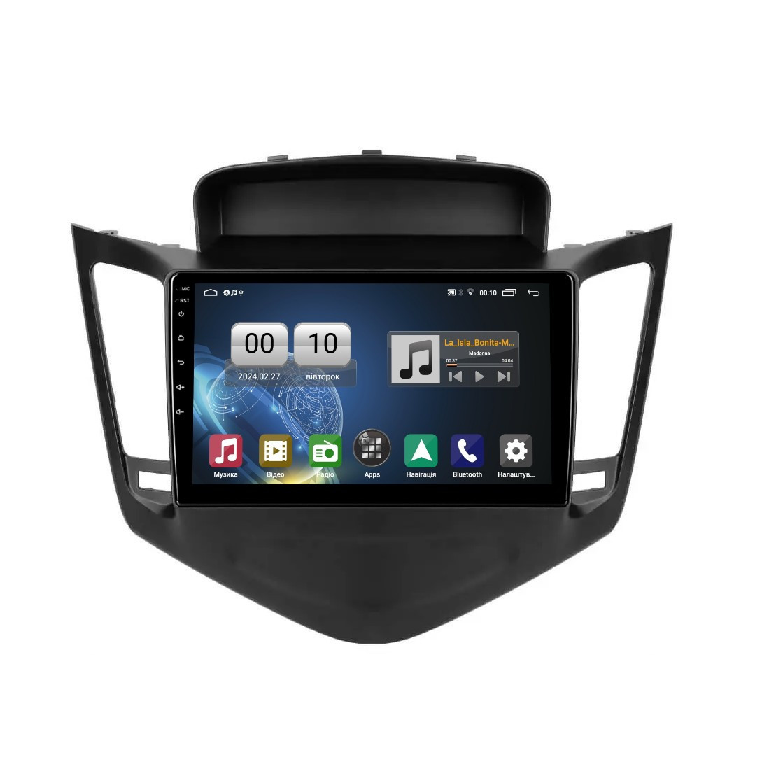 Штатна магнітола серії QIV Q1 під Chevrolet Cruze J300 2008-2014 (F1) 9 дюймів, фото 1