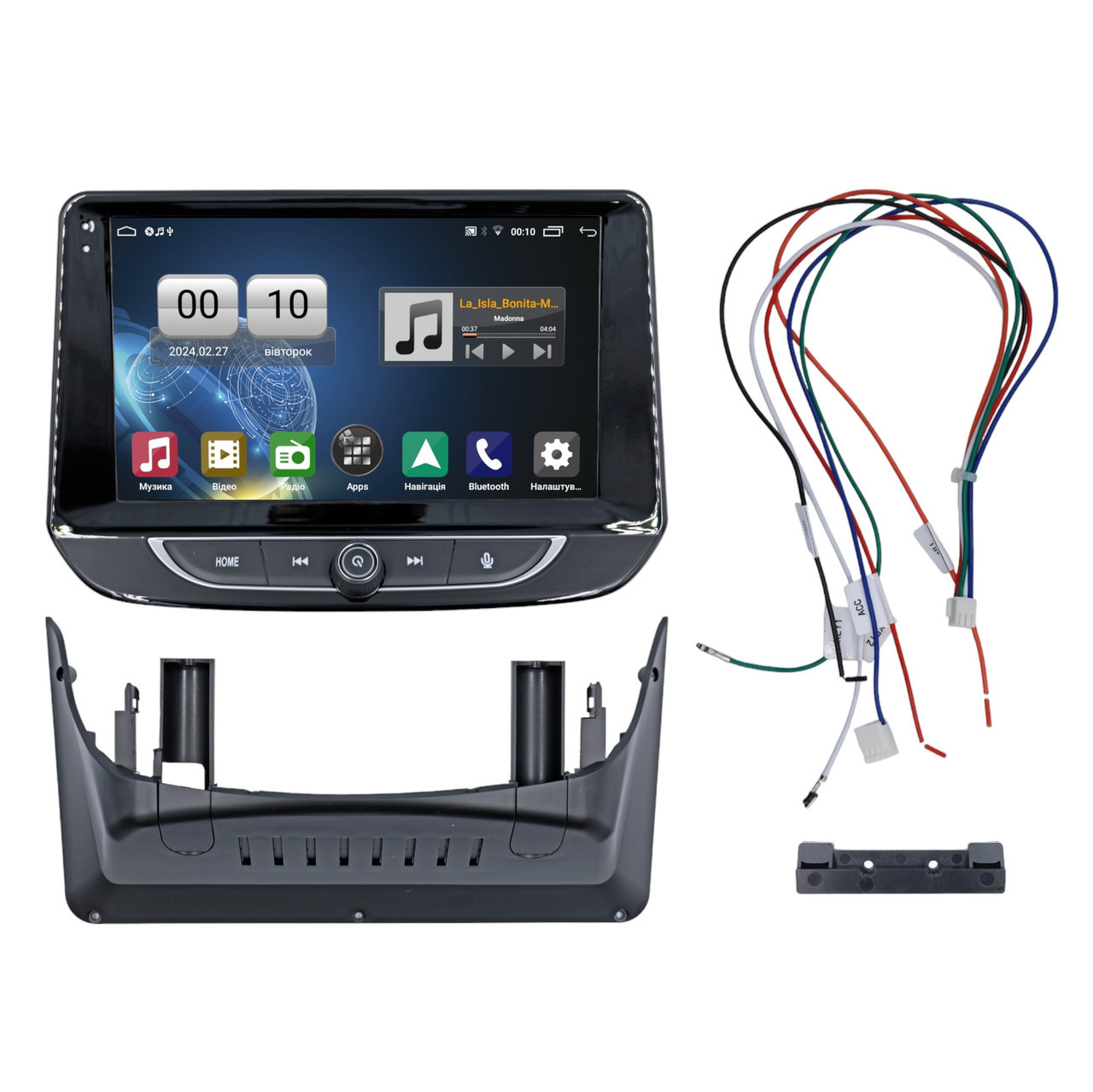 Штатна магнітола серії QIV Q1 під Chevrolet Onix 2020+ (F2) (W2) 9 дюймів, фото 1