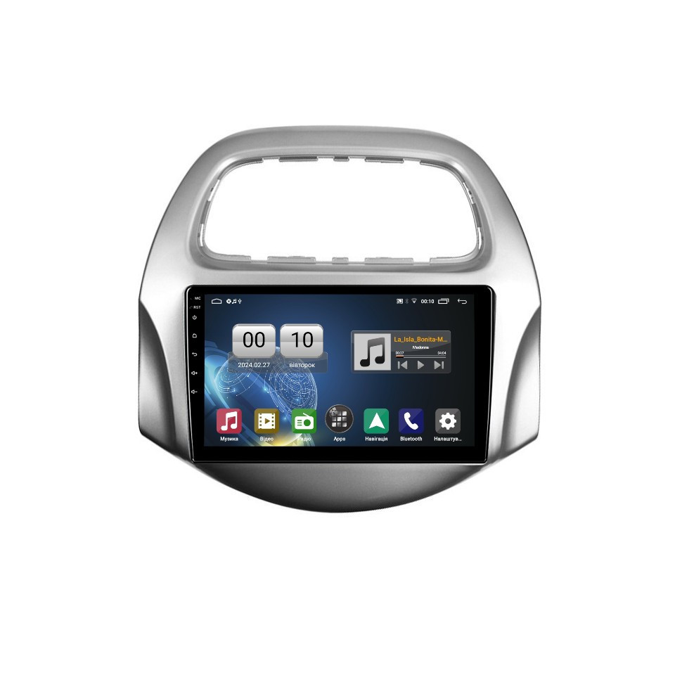 Штатна магнітола серії QIV Q1 під Chevrolet Spark, Baic, Beat 2019+ Daewoo Matiz 2018+ 9 дюймів, фото 1