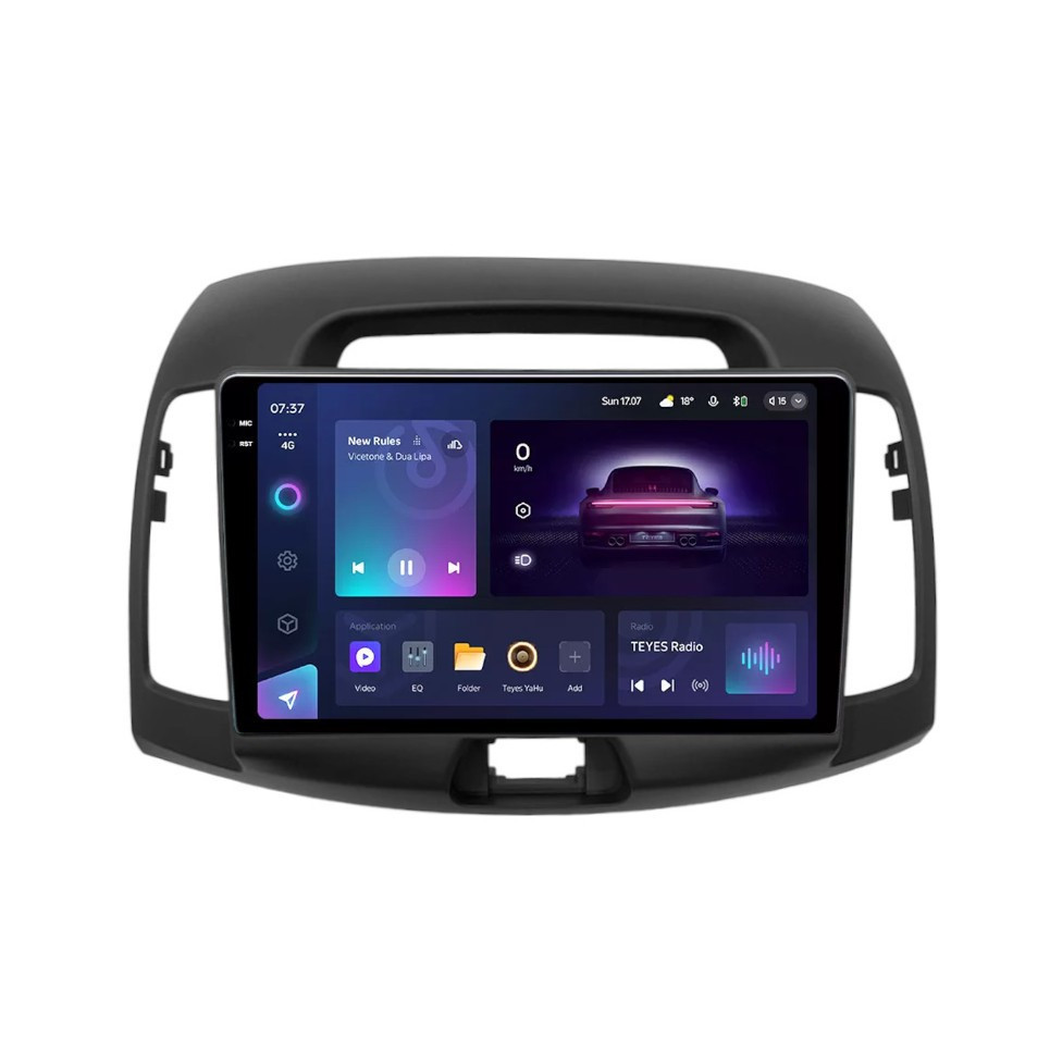 Штатна магнітола серії Teyes 2K 360 CC3 6*128Gb під Hyundai Elantra 4 HD Avante (HD) 2006-2012 (W1) 9 дюймів