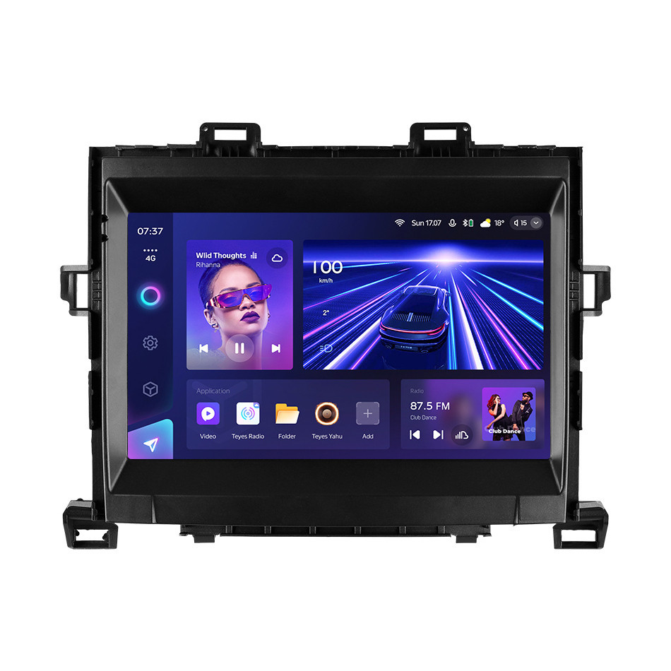 Штатна магнітола серії Teyes 2K 360 CC3 6*128Gb під Toyota Alphard H20 Vellfire 2008-2014 (F1) (W2) 9 дюймів