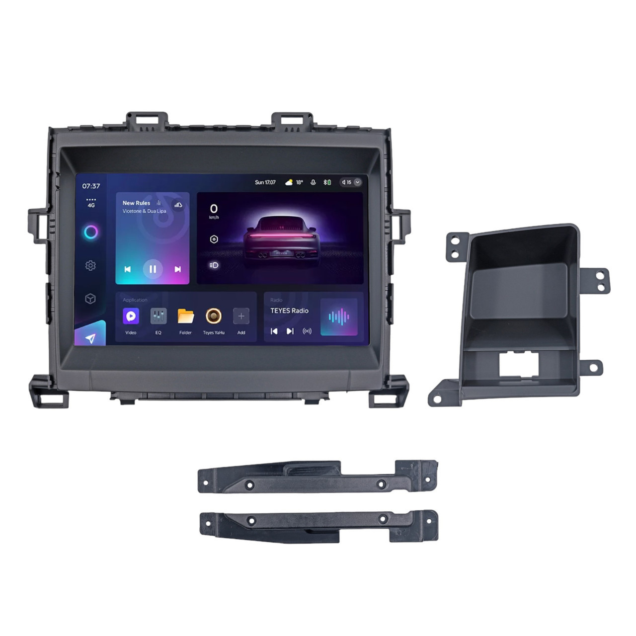 Штатна магнітола серії Teyes 2K 360 CC3 6*128Gb під Toyota Alphard H20 Vellfire 2008-2014 (F2) (W2) 9 дюймів