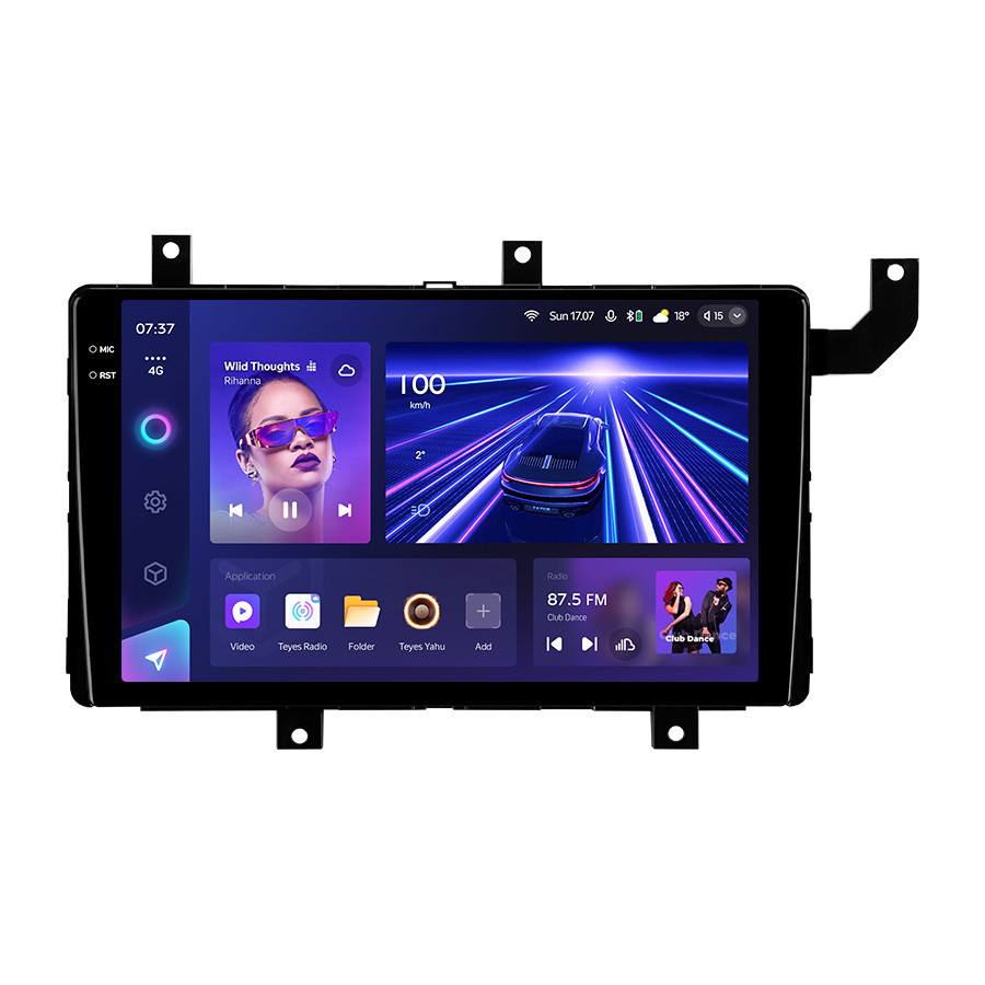 Штатна магнітола серії Teyes 2K 360 CC3 6*128Gb під Toyota Tacoma N300 2015-2021 (W1) 9 дюймів