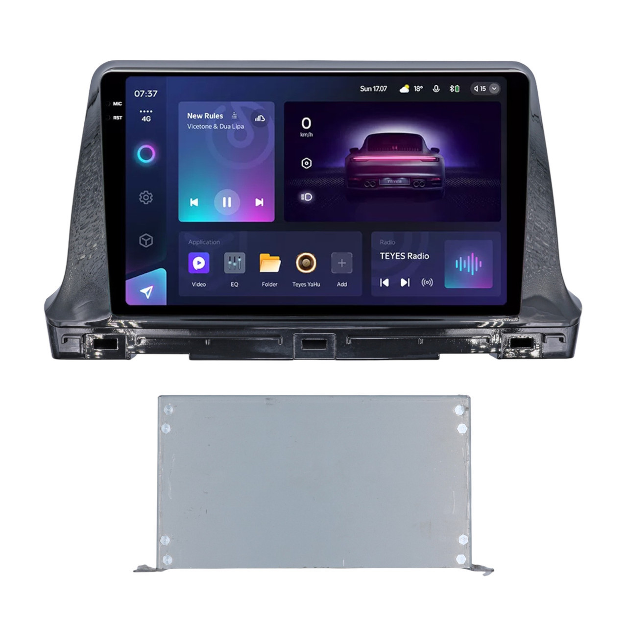 Штатна магнітола серії Teyes 2K CC3 під Kia Seltos 2019+ (F1) (W2) 10 дюймів