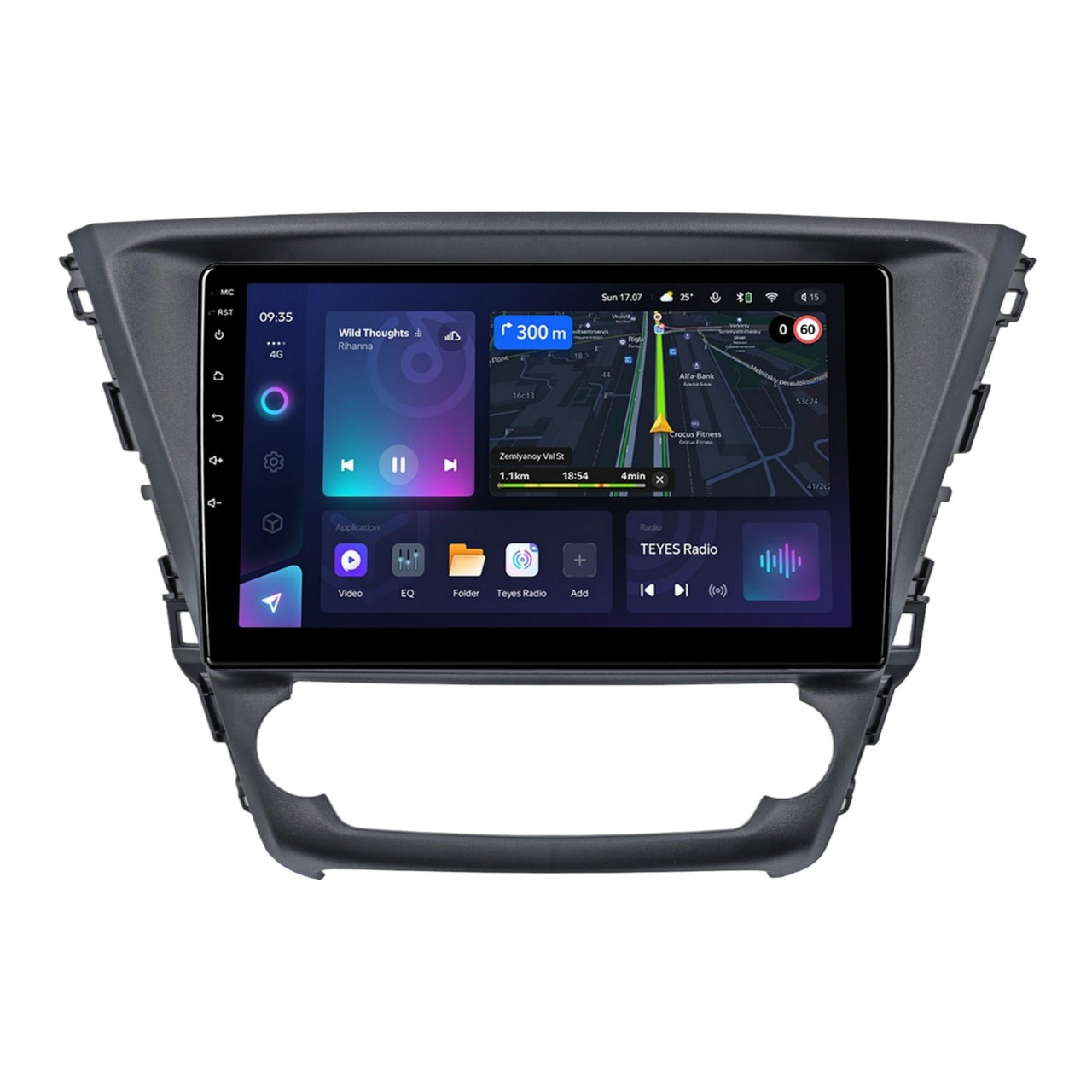 Штатна магнітола серії Teyes CC3L під Toyota Avensis T270 2015-2018 (W1) 10 дюймів