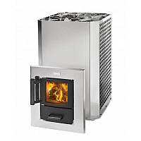 Дров'яна піч Narvi Stony 20 ST Stainless