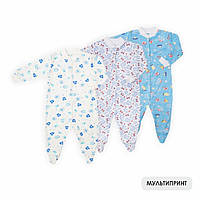 Комбінезон дитячий для хлопчика "Манюся-2" Gabbi літо р. 74