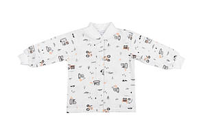 Кофточка дитяча для хлопчика "КНОПКА-2" Gabbi зима р. 74