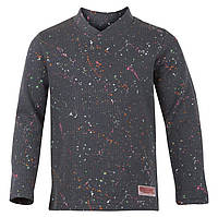 Джемпер дитячий для хлопчика "Фарби" Gabbi зима р.110 антрацит