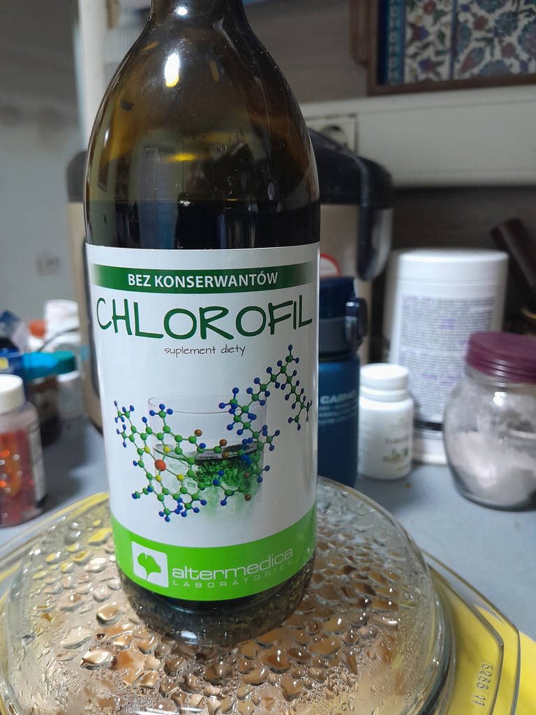 Хлорофіл рідкий Хлорофіл в рідині рідкий хлорофіл концентрований 500 мл, Altermedica - фото покупців 1