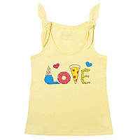 Майка дитяча для дівчинки "Вкусняшка" GABBI MK-19-16 літо (3 шт) р.110