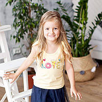 Майка дитяча для дівчинки "Вкусняшка" GABBI MK-19-16 літо (3 шт) р.116