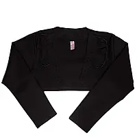 Болеро дитяче для дівчинки "Шик" Gabbi демісезонне р.128 чорний