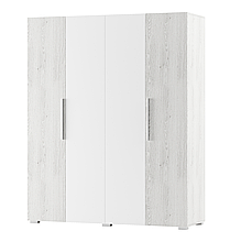 Шафа розпашна Ромбо 4Д(1800) з ДСП в спальню Світ Меблів