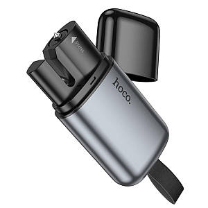 Автомобільний молоток HOCO ZP15 King car safety hammer Metal Gray