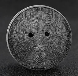 Сувенір монета 500 тугриків 2015 року, Монголія "Хом'як Кемпбелла", Захист дикої природи