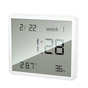 Термометр Hoco Indoor electronic clock with hygrothermometer HX41 |10 Months| (6942007647830) white