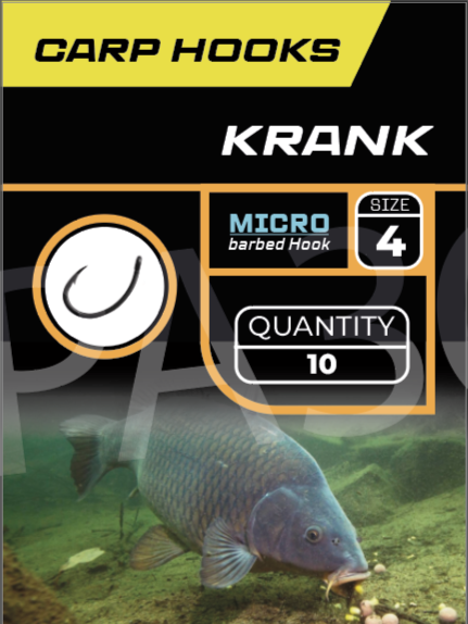 🇺🇦 Короповий гачок «Krank Hook» √4 🇺🇦