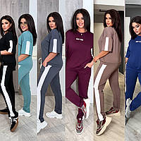 Жіночий спортивний костюм великого розміру новинка 2025