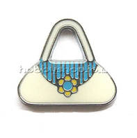 Підвіска з емаллю Сумочка (2*2,1 см)