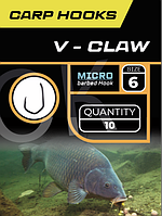 🇺🇦 Короповий гачок «V-Claw Hook» √6 🇺🇦