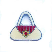 Підвіска з емаллю Сумочка (2*2,1 см)