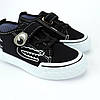 11155D Чорні кеди для хлопчика з липучками Tom.m, фото 6