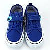 11155F Дитячі кеди для хлопчика синього кольору з липучками Tom.m, фото 8
