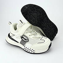 0746F Білі кросівки для дітей на липучках від Том.м, фото 5