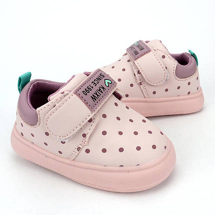 50961D Кросівки на дівчинку рожеві з липучками Flip від тм Tom.m, фото 1