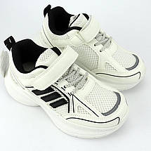 11607A Білі кросівки дитячі на липучці тм Tom.m, фото 4