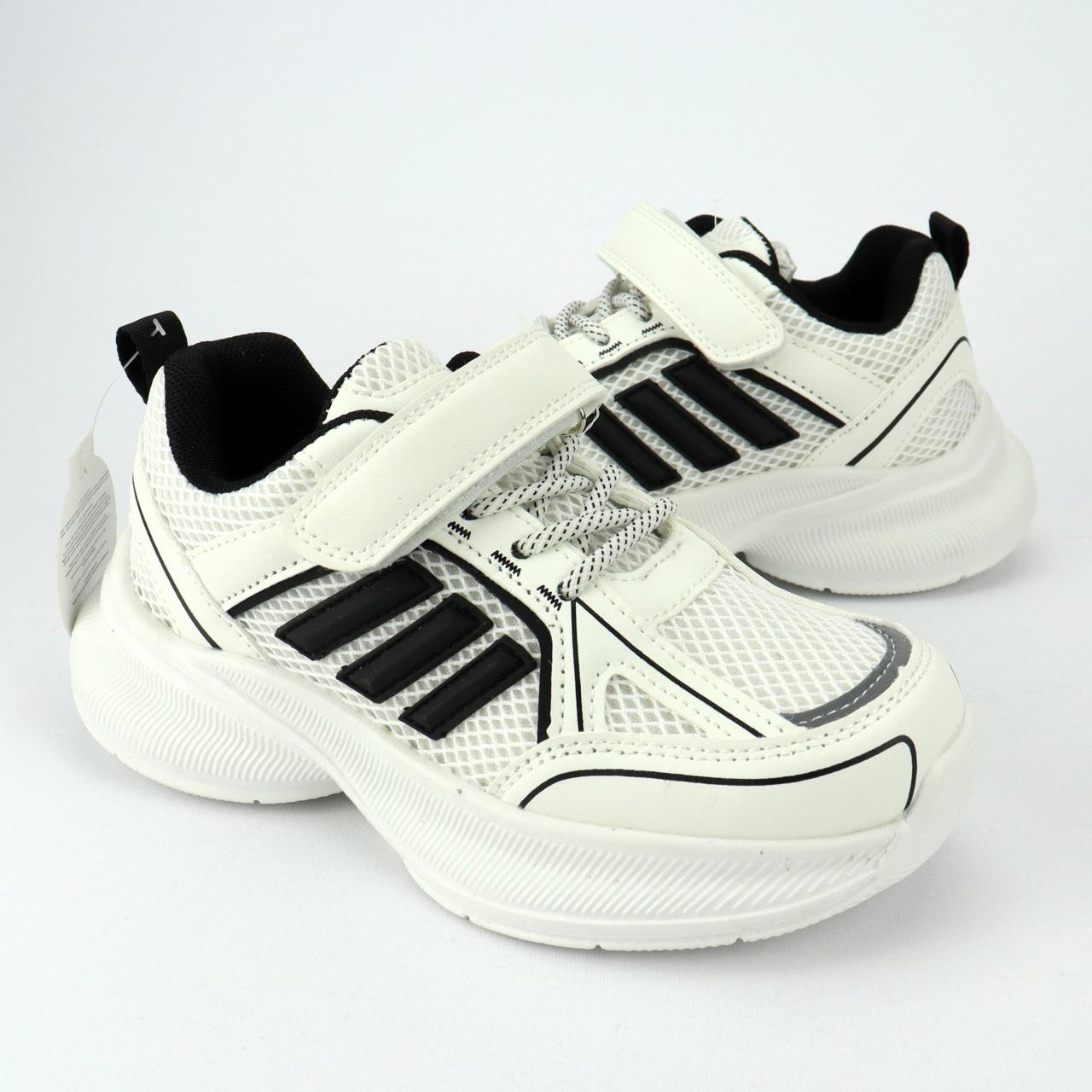 11607A Білі кросівки дитячі на липучці тм Tom.m