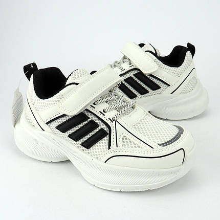 11607A Білі кросівки дитячі на липучці тм Tom.m, фото 1