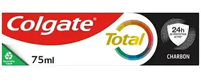 Зубна паста Colgate Total Charcoal & Clean антибактеріальна з активованим вугіллям 75 мл