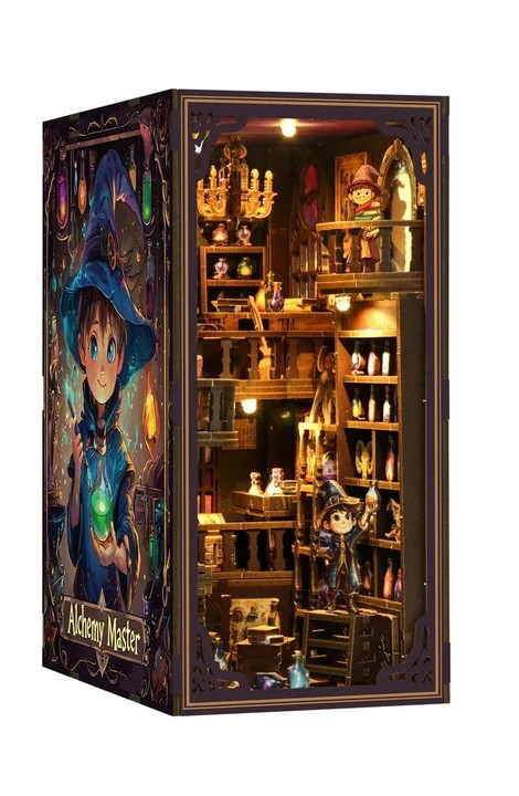 Бук Нук Майстр алхімії конструктор Book Nook Magic Alchemy Master BV02-013