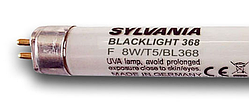 Лампа Sylvania F8W/BL368 T5 (Німеччина) для вилову, нейтралізації комах, фотополімеризації