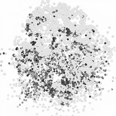 Блискітки Конфеті лусочки Д/декора срібло 3 мм 90 г