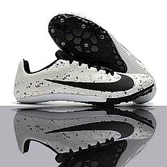 Eur36-45 шипшини білі кросівки NIKE AIR ZOOM RIVAL S9 чоловічі жіночі