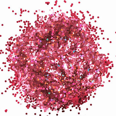 Блискітки Конфеті лусочки д/декора рожеві 3 мм 90 г