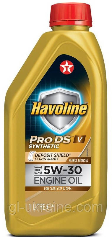 Моторна олива TEXACO Havoline ProDS V 5W-30 (VW 504.00/507.00), 1л (804038NKE)