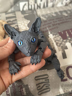 3D фігурка свінкс , шарнірна іграшка, рухома іграшка свинкс кіт, кішка