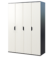 Шафа розпашна 4Д(1500) з ДСП/МДФ в спальню/вітальню/дитячу Марія Світ Меблів