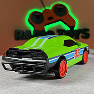 Машинка для дрифту на радіоуправлінні DODGE STRONG NEON Зелений | Дрифт машинки на пульті управління | Дрифтова машина, фото 4
