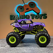 Монстр Трак на радіоуправлінні Void Monster Truck Фіолетовий | Джип на пульті управління | Машинка на радіокеруванні, фото 3