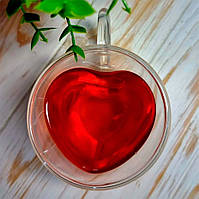 Чашка з подвійними стінками Серце 240 ml 3637163