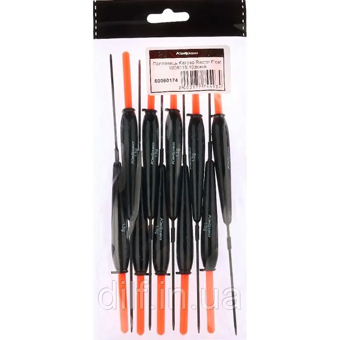 Поплавець Kalipso Raptor Float 1008015 (10 шт) 1.5г, фото 1