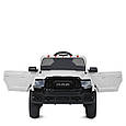 Дитячий електромобіль джип пікап Dodge RAM (білий колір), фото 4